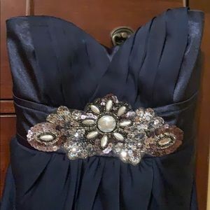 Navy dress for special occasion size 3